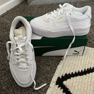 Puma white sneakers